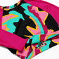 Body Love "New Classic" Long-sleeve Crop Top-  Pink Sleeves (recycled)