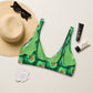 Avocado Vulva- Bikini Separates, Top- Dark Green (Recycled)