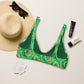 Avocado Vulva- Bikini Separates, Top- Light Green (Recycled)