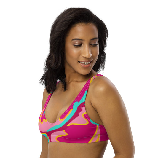 Embrace Body Love Bikini Separates- Top, Pink (recycled)