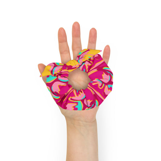 Embrace Body Love Scrunchie- Hot Pink (Recycled)