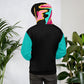 Body Love "New Classic" Hoodie- Genderless, Teal Sleeves