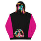 Body Love "New Classic" Hoodie- Genderless, Pink Sleeves