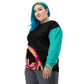 Body Love "New Classic" Sweatshirt, Crewneck- Teal Sleeves