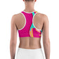 Embrace Body Love Sports Bra- Hot Pink