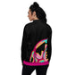 Body Love "New Classic" Bomber Jacket- Genderless, pink trim