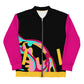 Body Love "New Classic" Bomber Jacket- Genderless, Pink Sleeves