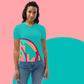 Embrace Body Love T-shirt- Teal (Femme fit)
