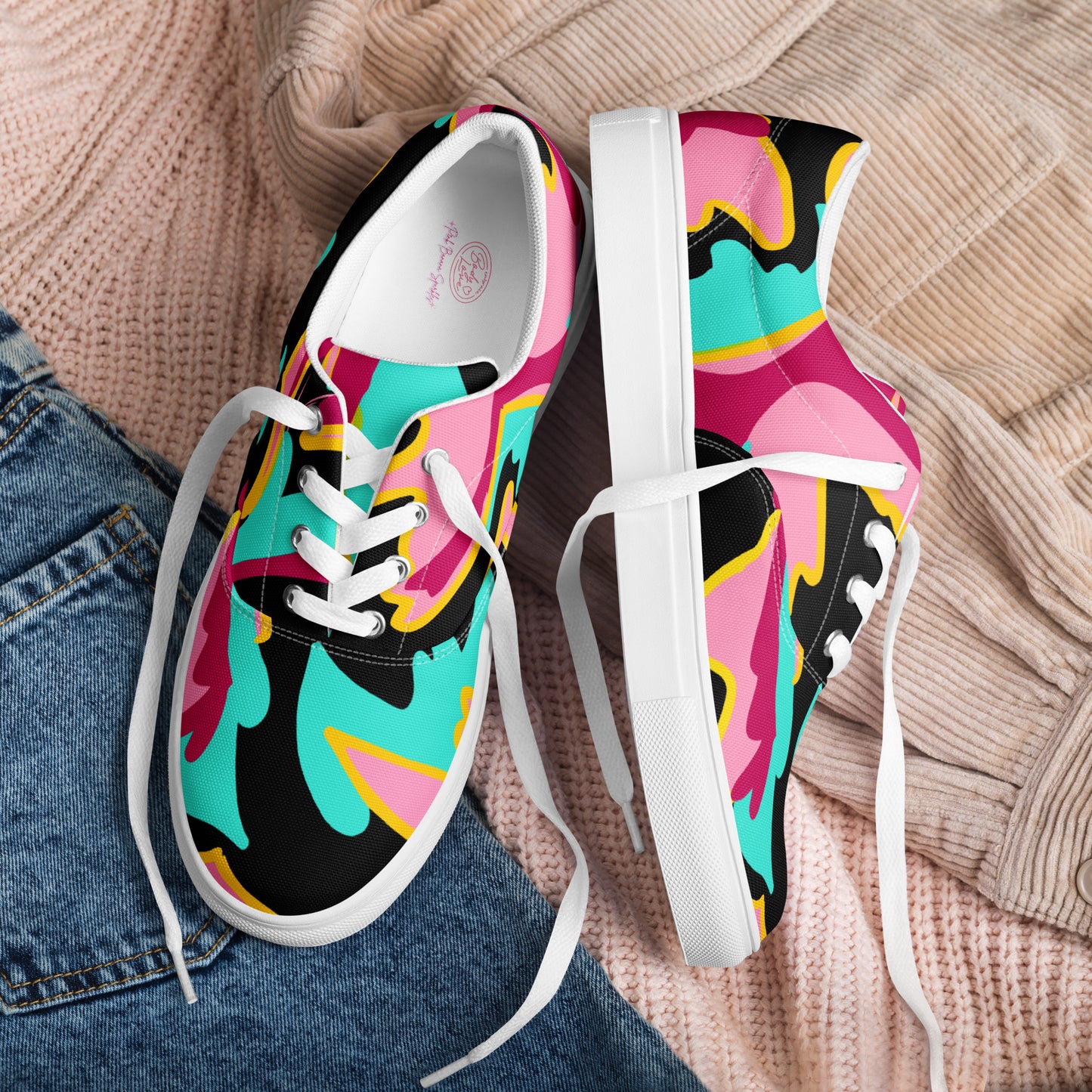 Body Love "New Classic" Lace-up Canvas Shoes- Men's Sizing