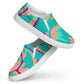 Embrace Body Love Slip-on Canvas Shoes- Teal (Men's Sizing)