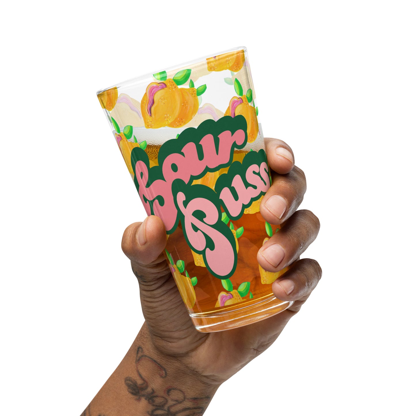 Sour Puss- Shaker Pint Glass