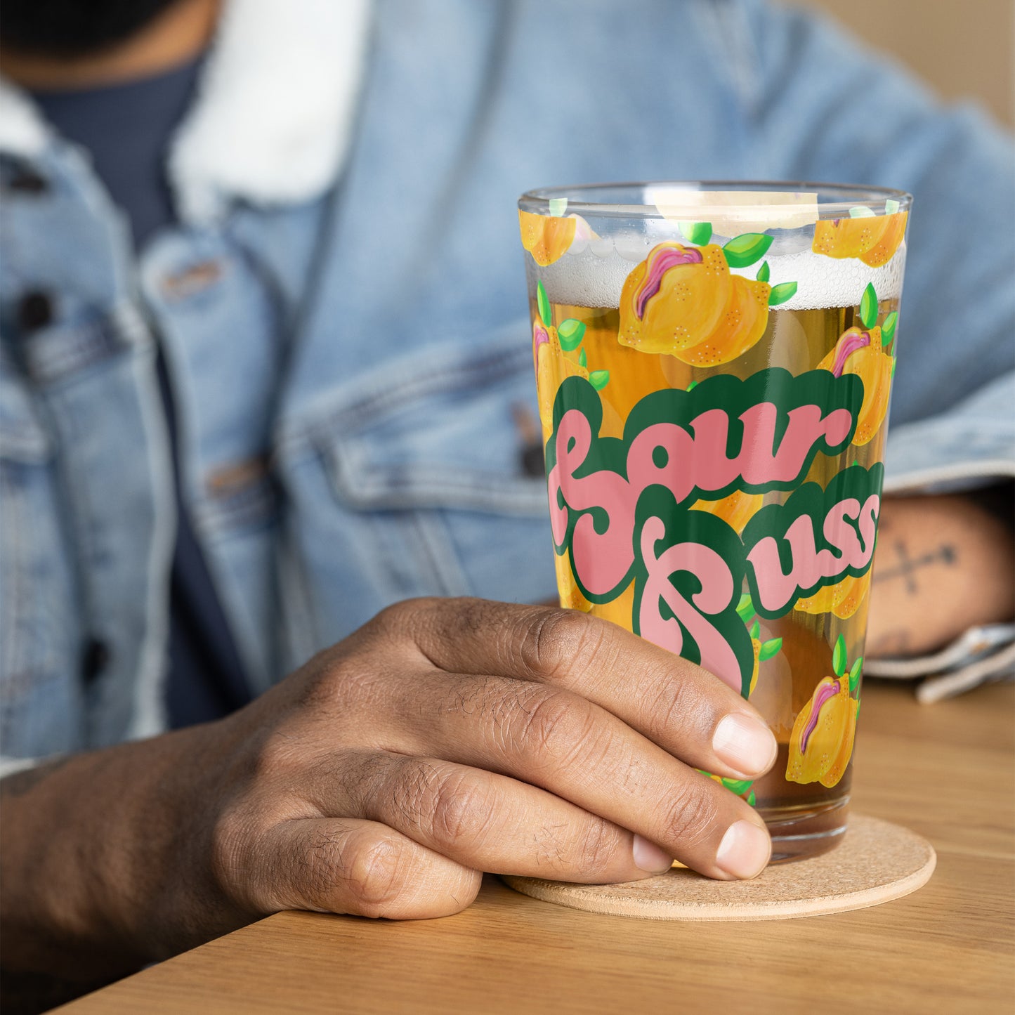 Sour Puss- Shaker Pint Glass