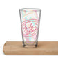 Embrace Body Love Shaker Pint Glass- 16oz