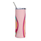 Embrace Body Love Stainless Steel Tumbler, 20oz- Light Pink