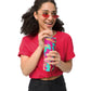 Embrace Body Love Stainless Steel Tumbler- Hot Pink