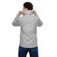 Embrace Body Love Logo, Zip hoodie- White Logo