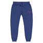 Embrace Body Love Logo Genderless Fleece Sweatpants- Embroidered, pink logo