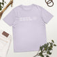 "Love Who You Are" Genderless Organic Cotton T-shirt (Embrace Body Love Logo)