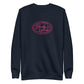 Embrace Body Love Logo Premium Sweatshirt- Embroidered, Pink logo