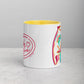 Embrace Body Love Mug with Color Inside- 11oz