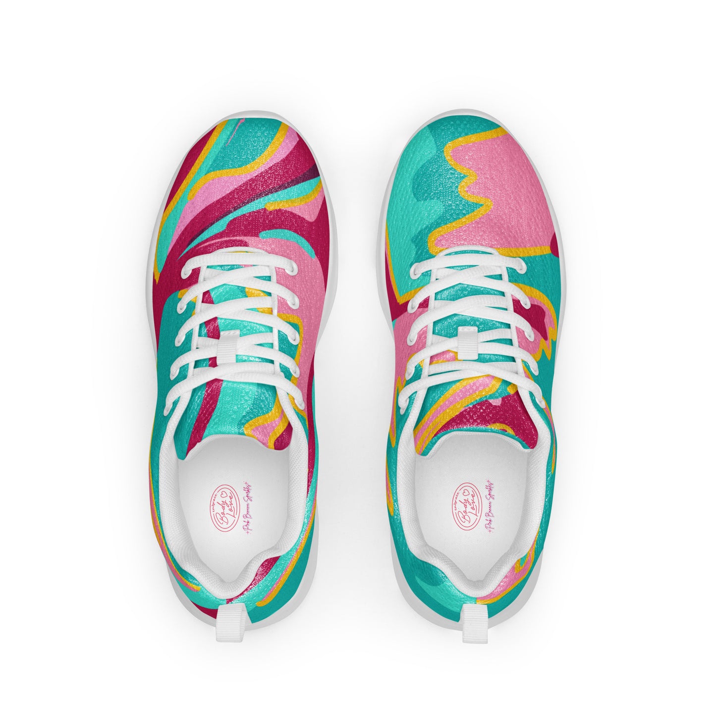 Embrace Body Love Athletic shoes- Teal (Women's Sizing)