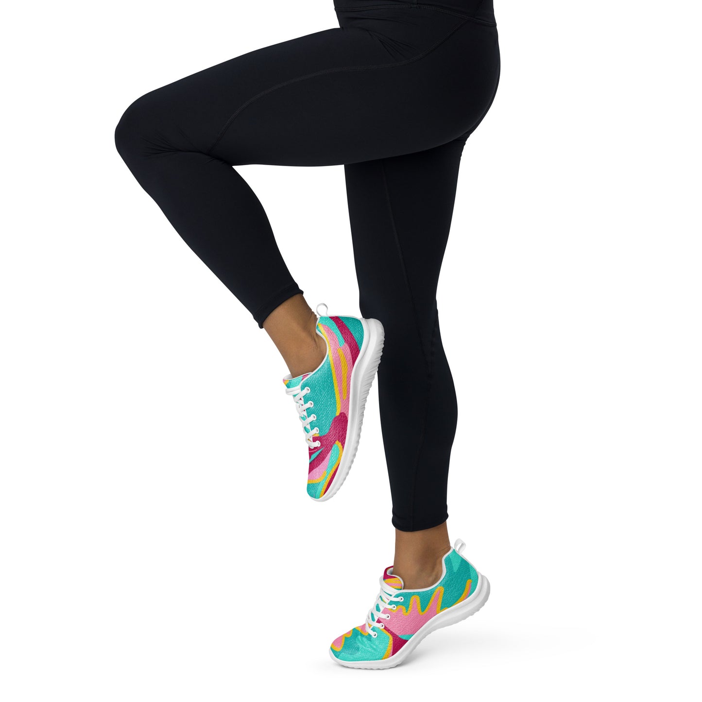 Embrace Body Love Athletic shoes- Teal (Women's Sizing)