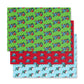 Anxious Shark- Holiday/Christmas Wrapping paper sheets