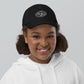 Embrace Body Love Logo- Youth baseball cap/hat (White Logo)