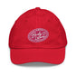 Embrace Body Love Logo, Youth baseball cap/hat- Pink/White Logo