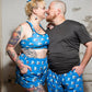 Anxious Shark- Femme Athletic Short Shorts