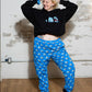 Anxious Shark- Genderless track pants (mesh-lined)