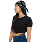Basic Shark- All-over print bandana (black)