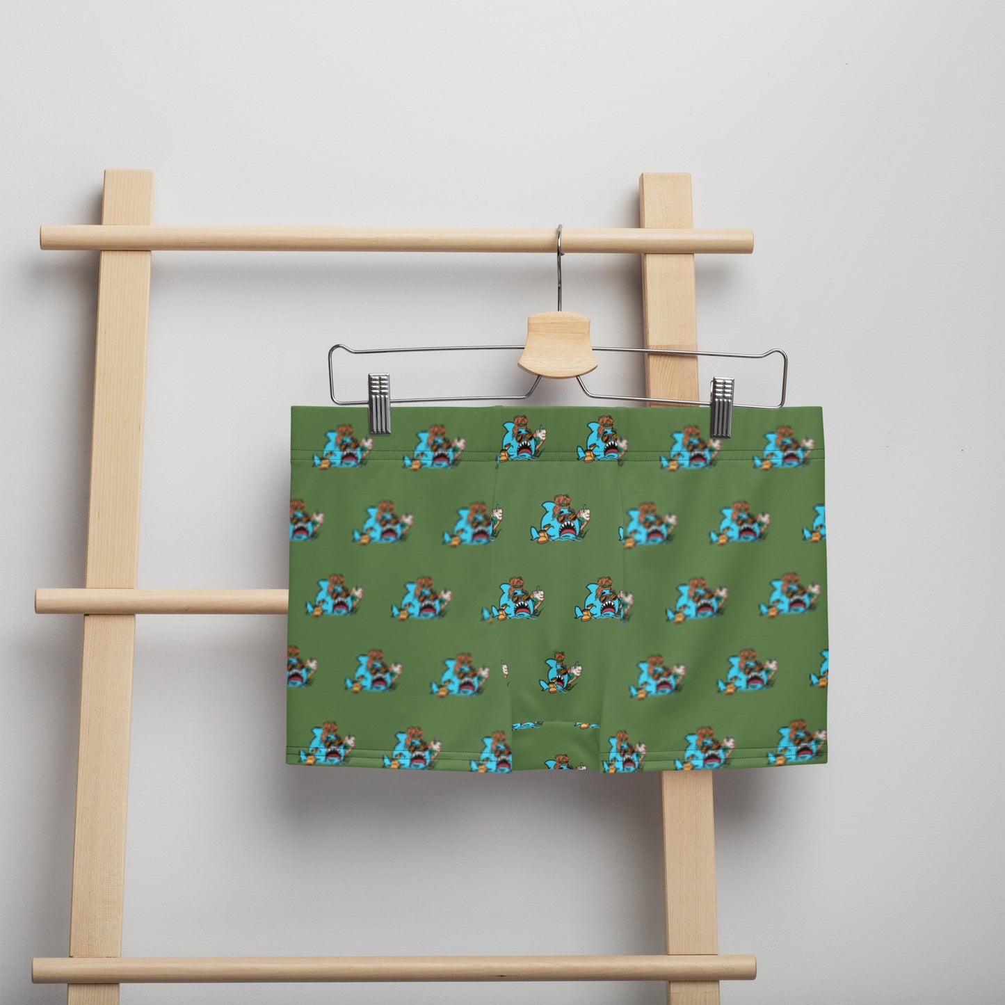 Basic Shark Olive- Boxer Briefs