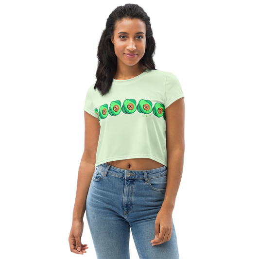 "Vulv-a-cado" Crop Tee