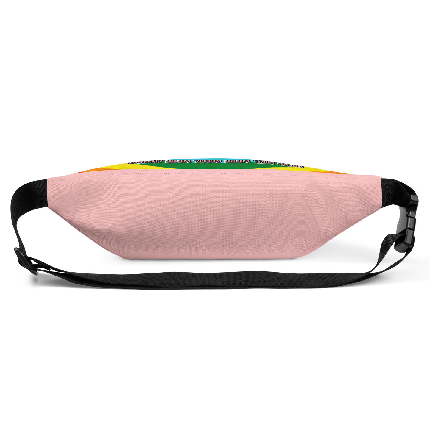 Anxious Shark Pride, Pan Flag- Fanny Pack (pink)