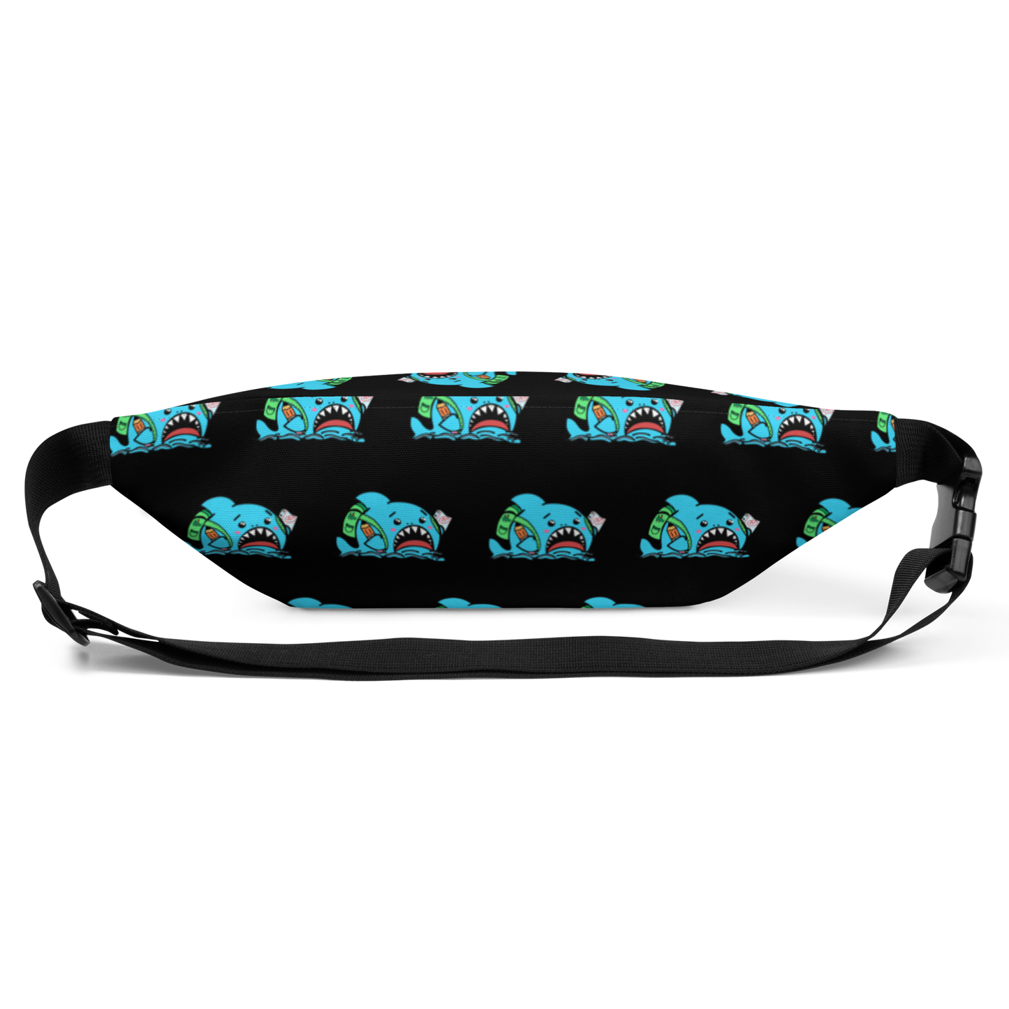 School Shark Fanny Pack (black)