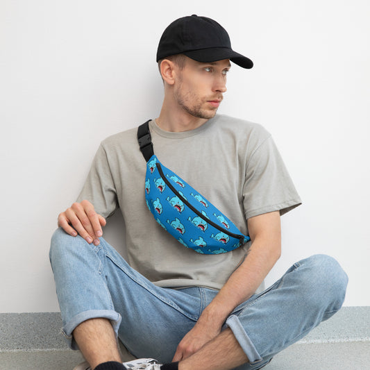 Anxious Shark Fanny Pack