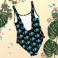 Anxious Shark Rainbow Pride Flag- One Piece Swimsuit