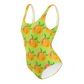 "Sour Puss" Lemon Vulva One-Piece Swimsuit