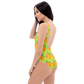 "Sour Puss" Lemon Vulva One-Piece Swimsuit