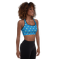 Anxious Shark Padded Sports Bra