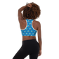 Anxious Shark Padded Sports Bra