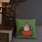 Pumpkin Spice and Everything Nice (green) - Premium Pillow and Pillowcase