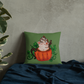 Pumpkin Spice and Everything Nice (green) - Premium Pillow and Pillowcase