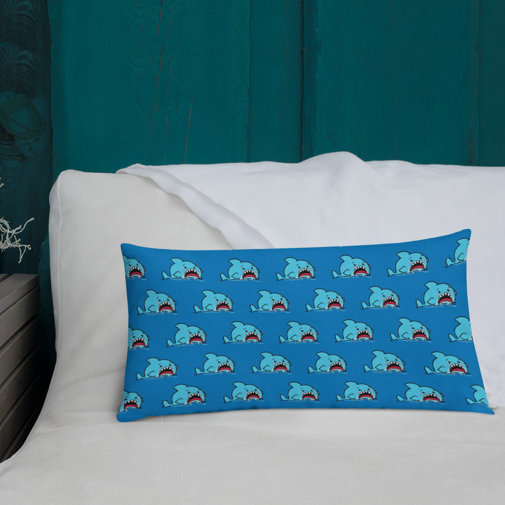 Anxious Shark Premium Pillow