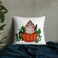 Pumpkin Spice and Everything Nice (white) - Premium Pillow and Pillowcase