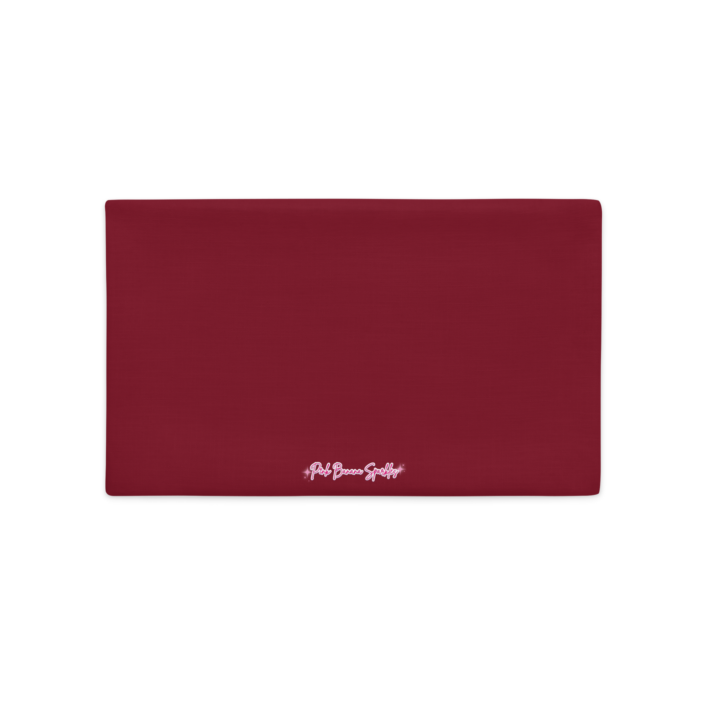 Pumpkin Spice and Everything Nice (burgundy) - Premium Pillow and Pillowcase