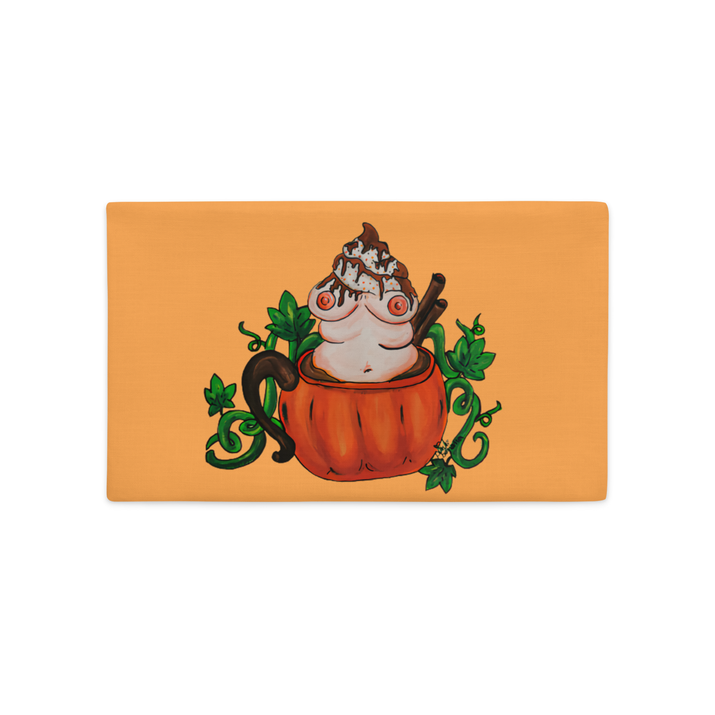 Pumpkin Spice and Everything Nice (orange) - Pillowcase