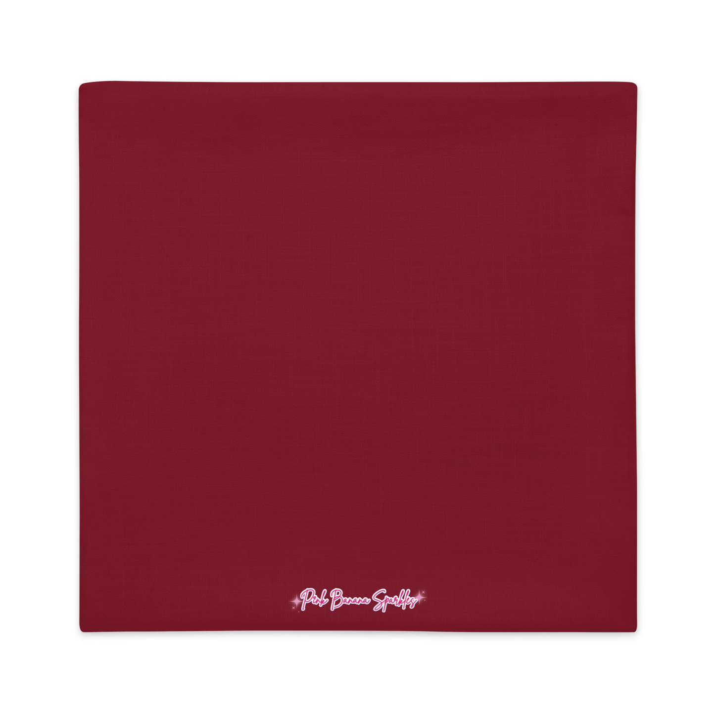 Pumpkin Spice and Everything Nice (burgundy) - Premium Pillow and Pillowcase