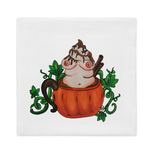 Pumpkin Spice and Everything Nice (white) - Pillowcase